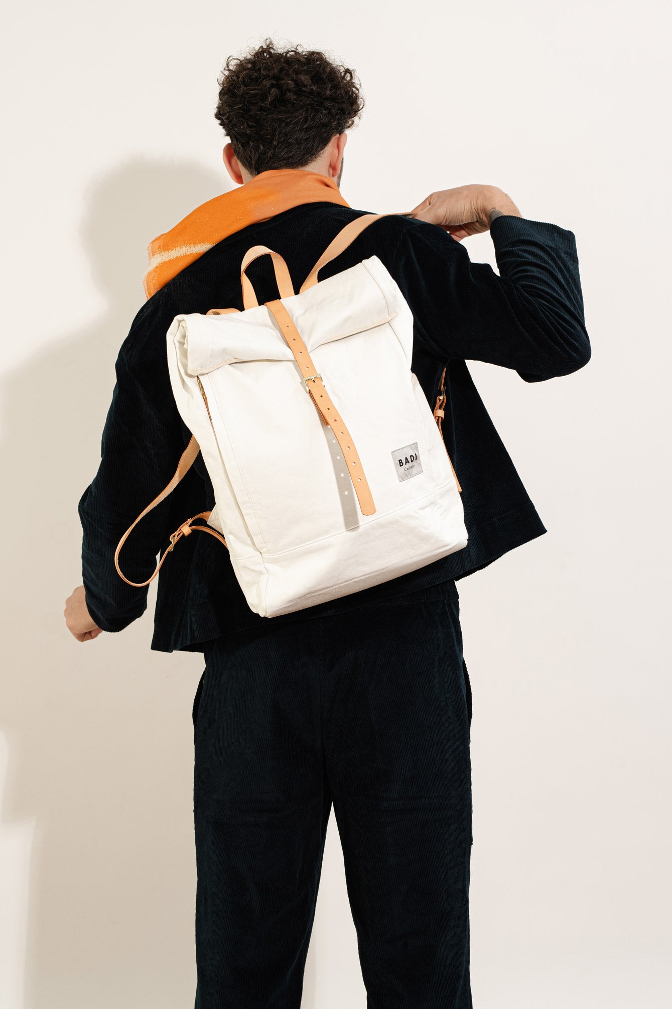 Roll-Over Rucksack, Hellblau