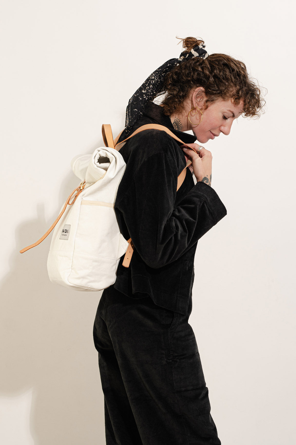 Roll-Over Rucksack, Hellblau