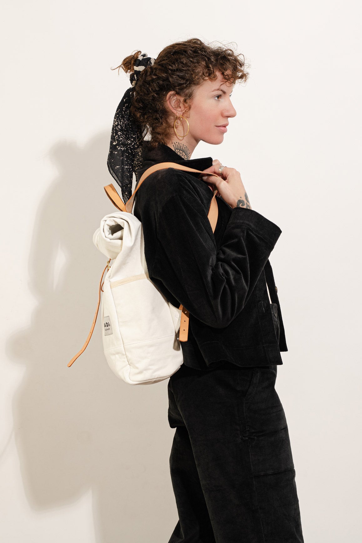 Roll-Over Rucksack, Hellblau