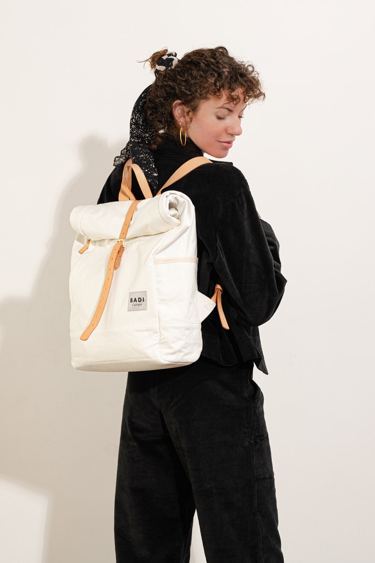 Roll-Over Rucksack, Hellblau