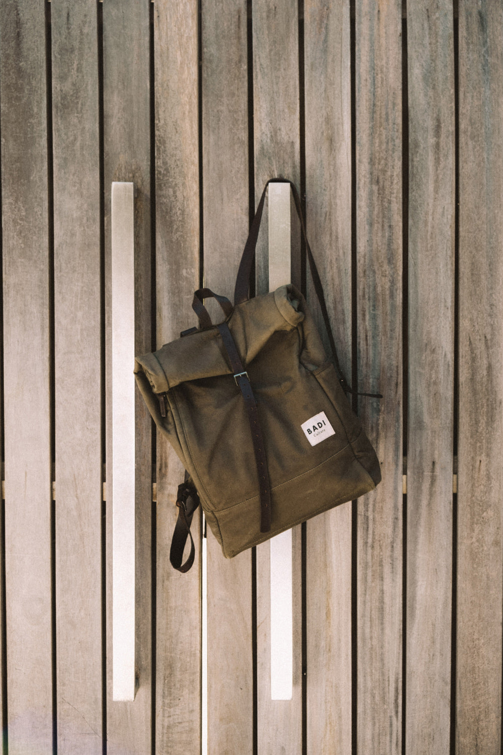Roll-Over Rucksack, Hellblau