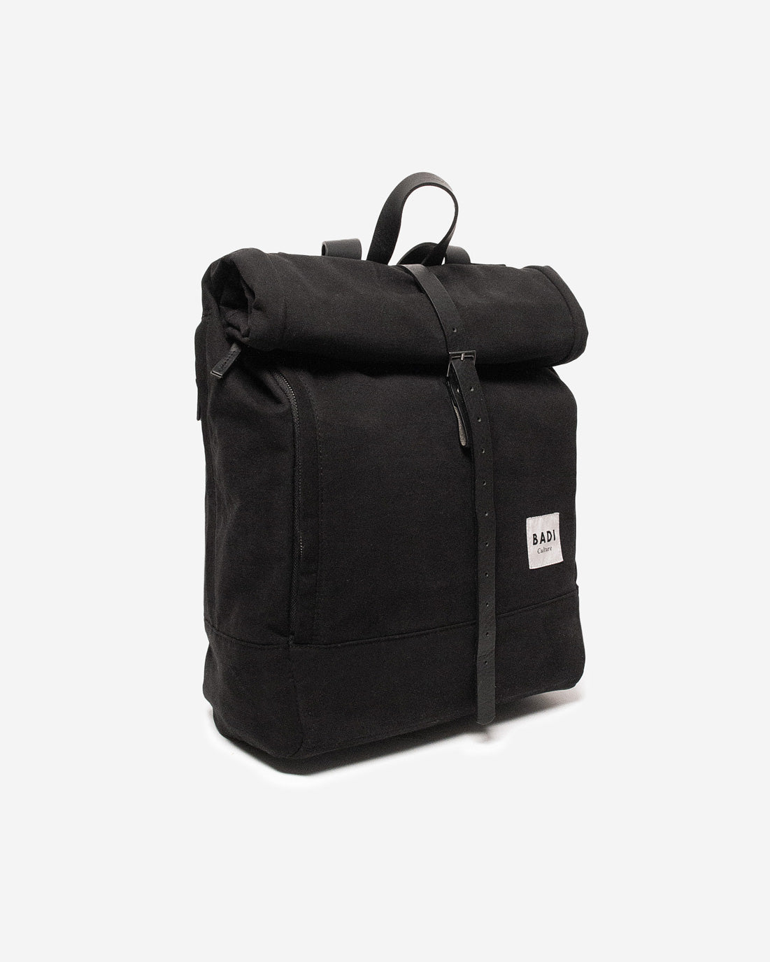Roll-Over Rucksack, Schwarz
