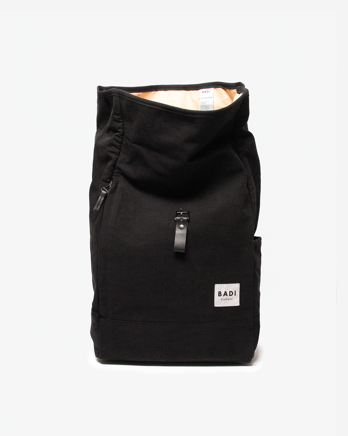 Roll-Over Rucksack, Schwarz