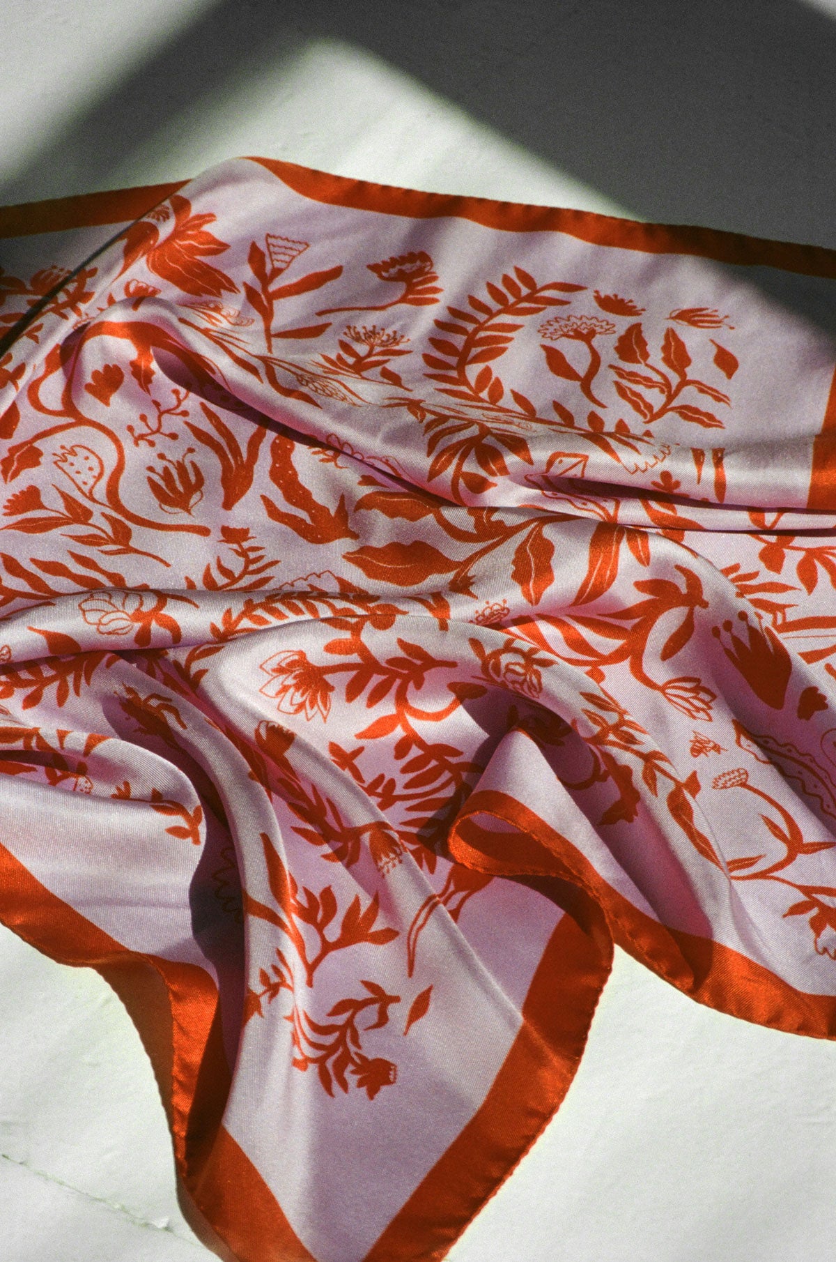 Fynbos Seidenfoulard, 68x68 (B Quality)