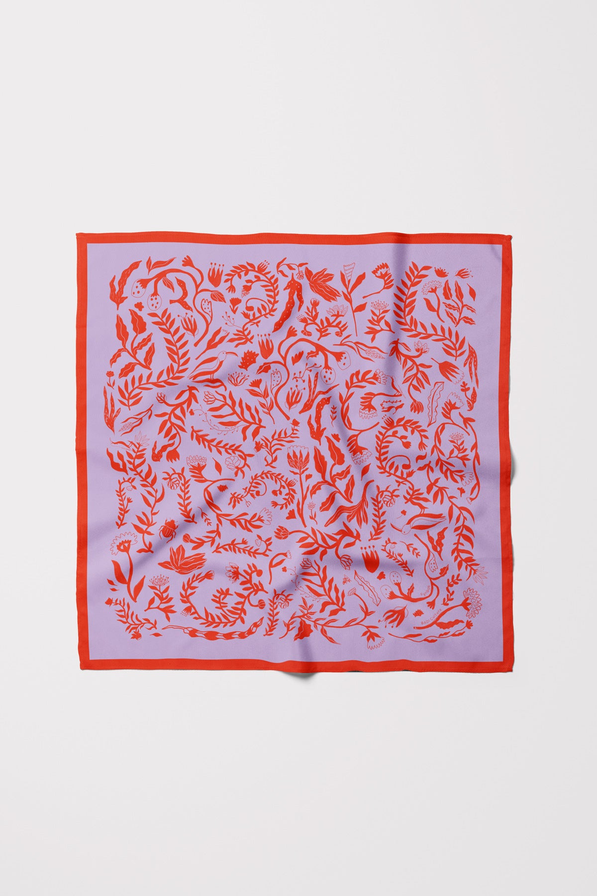 Fynbos Seidenfoulard, 68x68 (B Quality)