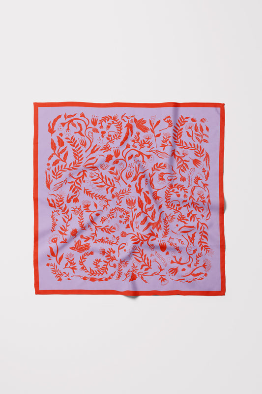 Fynbos Seidenfoulard, 68x68