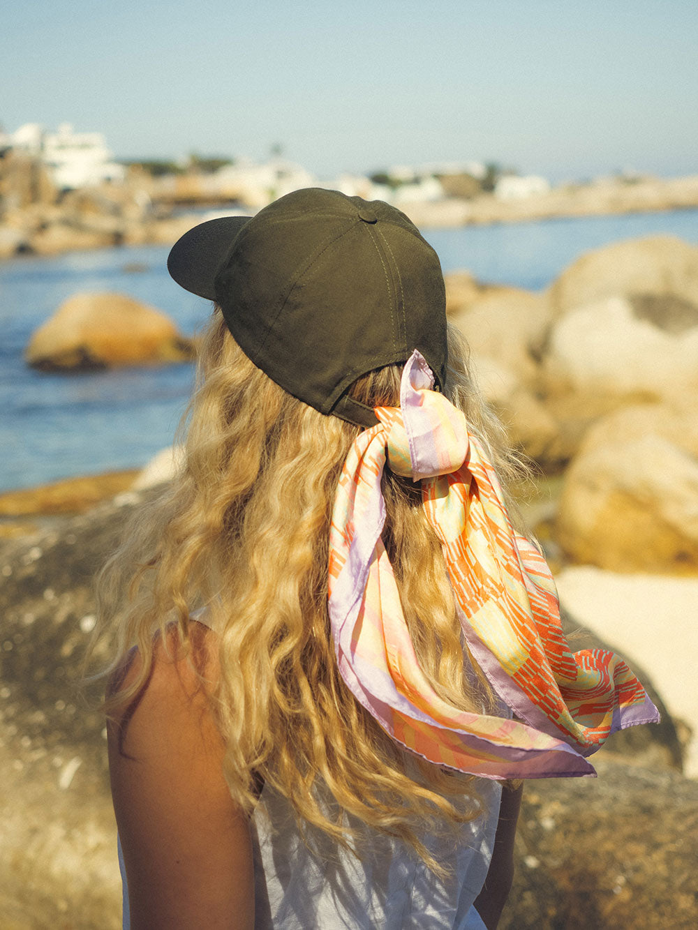 Luce Silk Scarf 68x68