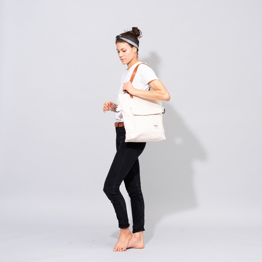 Fold-Over Tote natural-natural