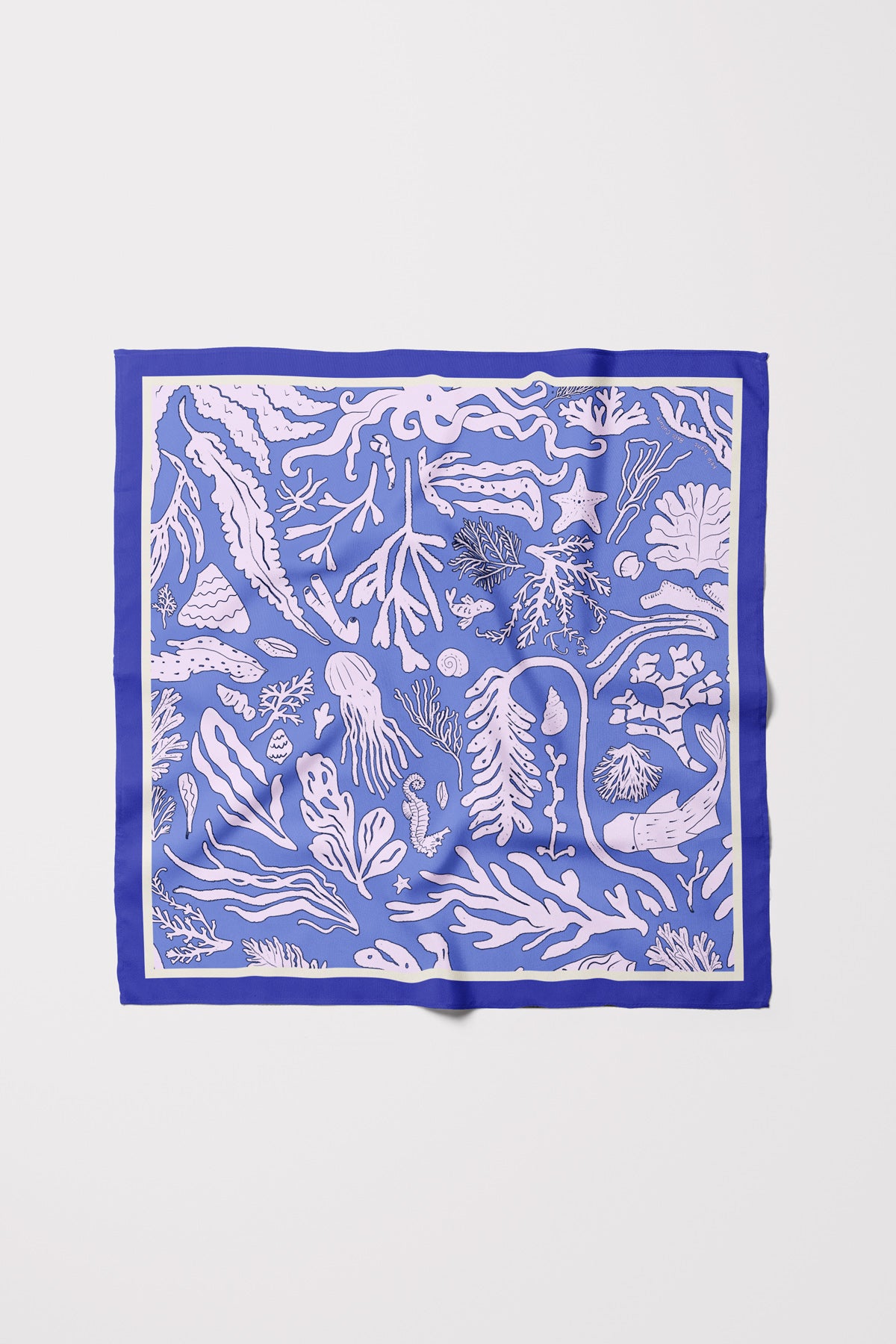 Kelp Night Seidenfoulard 68x68