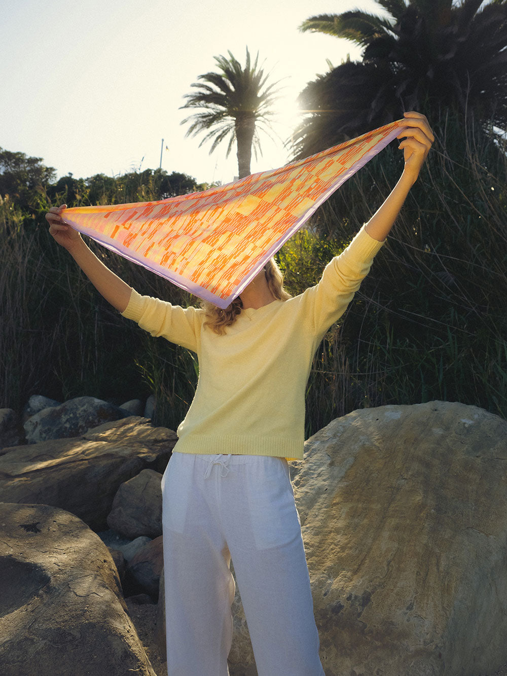 Luce Silk Scarf 68x68