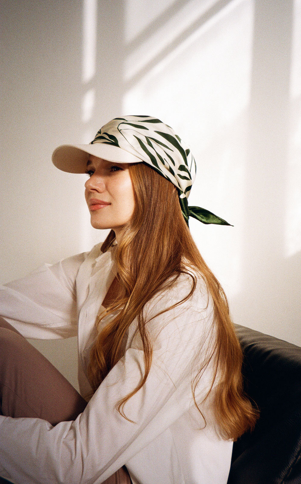 Wild Olive Seidenfoulard 68x68